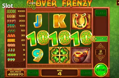 Οθόνη4. Clover Frenzy (3x3) Κουλοχέρης 