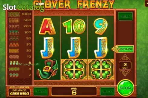 Οθόνη5. Clover Frenzy (3x3) Κουλοχέρης 