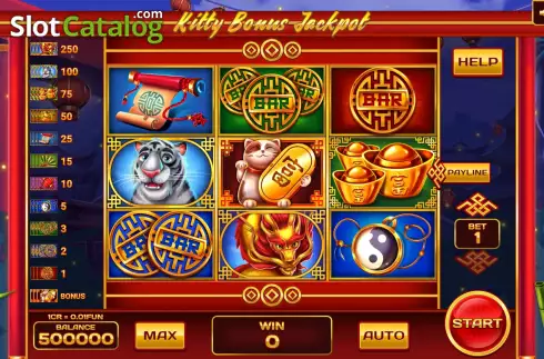 Οθόνη2. Kitty Bonus Jackpot (Pull Tabs) Κουλοχέρης