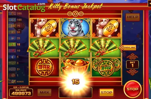 Οθόνη5. Kitty Bonus Jackpot (Pull Tabs) Κουλοχέρης