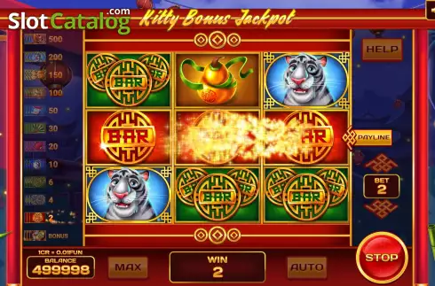 Οθόνη3. Kitty Bonus Jackpot (3x3) Κουλοχέρης