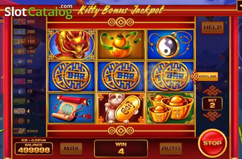 Οθόνη4. Kitty Bonus Jackpot (3x3) Κουλοχέρης