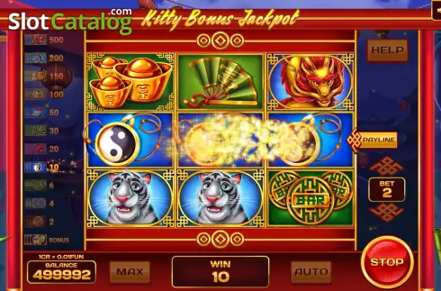 Οθόνη5. Kitty Bonus Jackpot (3x3) Κουλοχέρης