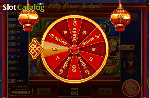 Οθόνη7. Kitty Bonus Jackpot (3x3) Κουλοχέρης