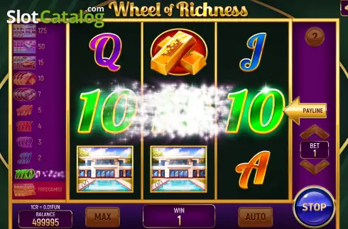Οθόνη3. Wheel of Richness (3x3) Κουλοχέρης