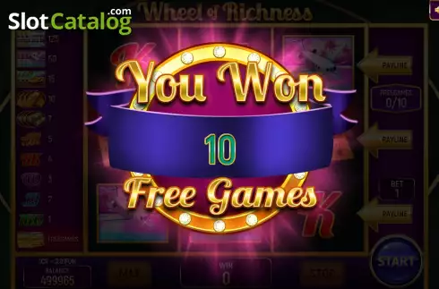Οθόνη5. Wheel of Richness (3x3) Κουλοχέρης