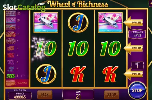 Οθόνη6. Wheel of Richness (3x3) Κουλοχέρης