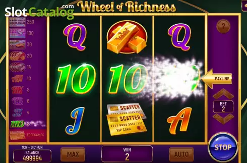 Οθόνη3. Wheel of Richness (Pull Tabs) Κουλοχέρης