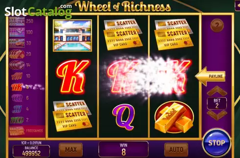 Οθόνη4. Wheel of Richness (Pull Tabs) Κουλοχέρης