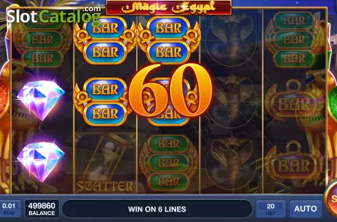 Οθόνη3. Magic Egypt Κουλοχέρης