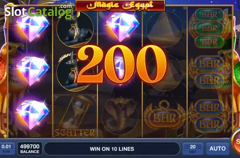 Οθόνη4. Magic Egypt Κουλοχέρης