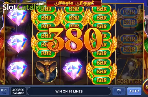 Οθόνη5. Magic Egypt Κουλοχέρης