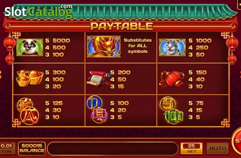 Οθόνη5. Dragon Mystery Κουλοχέρης