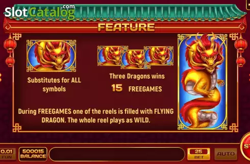 Οθόνη7. Dragon Mystery Κουλοχέρης
