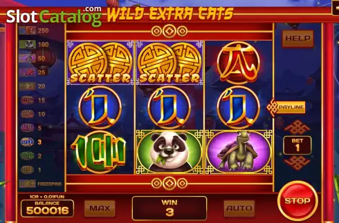 Οθόνη4. Wild Extra Cats (Pull Tabs) Κουλοχέρης