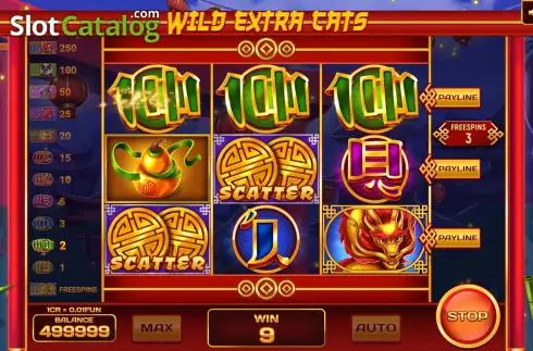 Οθόνη7. Wild Extra Cats (Pull Tabs) Κουλοχέρης