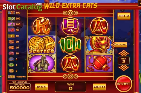 Οθόνη2. Wild Extra Cats (3x3) Κουλοχέρης