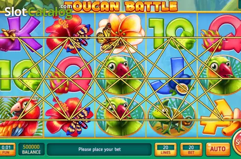 Οθόνη2. Toucan Battle Κουλοχέρης 