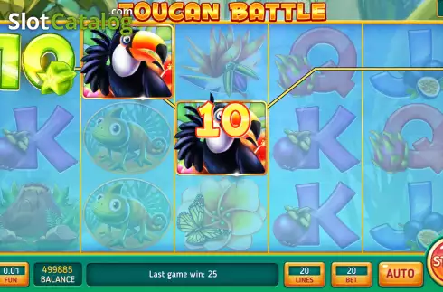 Οθόνη3. Toucan Battle Κουλοχέρης 