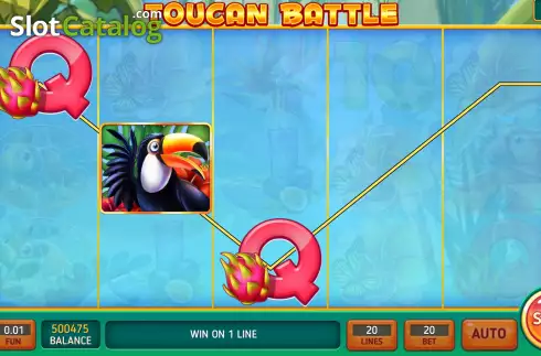 Οθόνη6. Toucan Battle Κουλοχέρης 