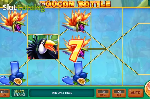 Οθόνη7. Toucan Battle Κουλοχέρης 