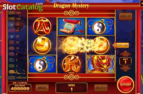 Οθόνη3. Dragon Mystery (Pull Tabs) Κουλοχέρης