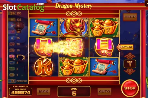 Οθόνη4. Dragon Mystery (Pull Tabs) Κουλοχέρης