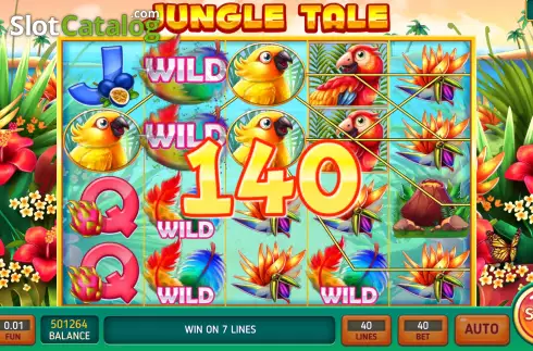 Οθόνη4. Jungle Tale Κουλοχέρης