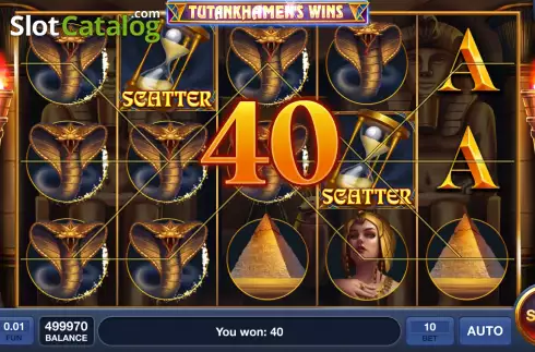 Οθόνη4. Tutankhamens Wins Κουλοχέρης