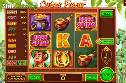 Οθόνη2. Coins Fever (Pull Tabs) Κουλοχέρης