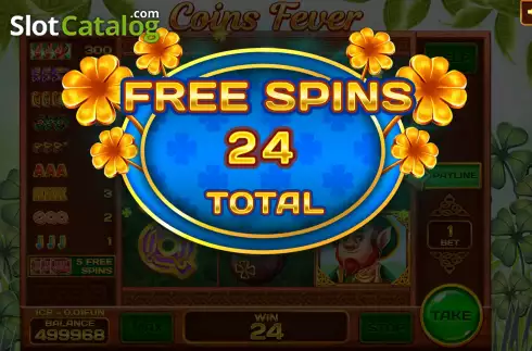 Οθόνη8. Coins Fever (Pull Tabs) Κουλοχέρης