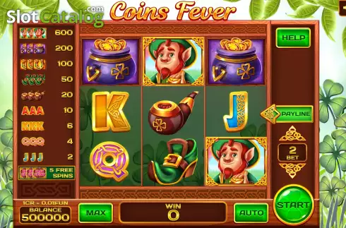 Οθόνη2. Coins Fever (3x3) Κουλοχέρης 
