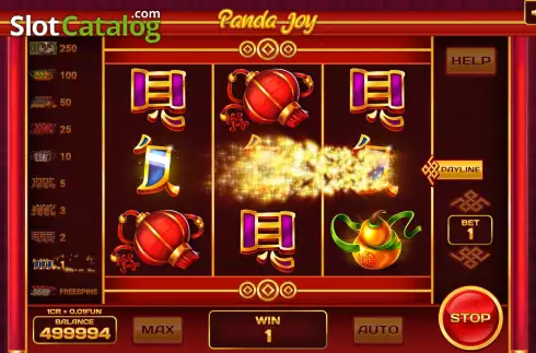Οθόνη3. Panda Joy (Pull Tabs) Κουλοχέρης