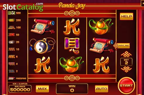 Οθόνη2. Panda Joy (3x3) Κουλοχέρης