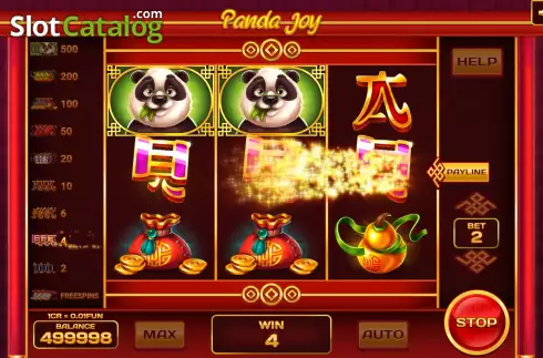 Οθόνη3. Panda Joy (3x3) Κουλοχέρης