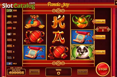 Οθόνη6. Panda Joy (3x3) Κουλοχέρης