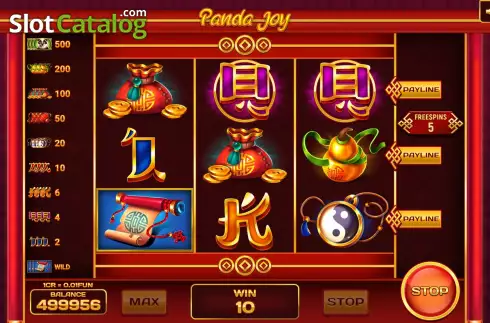 Οθόνη7. Panda Joy (3x3) Κουλοχέρης