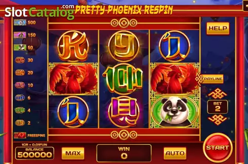Οθόνη2. Pretty Phoenix Respin (3x3) Κουλοχέρης