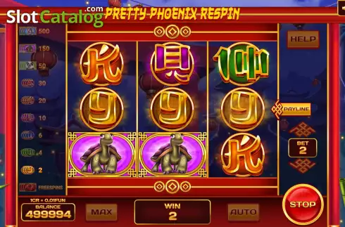 Οθόνη3. Pretty Phoenix Respin (3x3) Κουλοχέρης