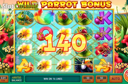 Οθόνη3. Wild Parrot Bonus Κουλοχέρης