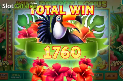 Οθόνη8. Wild Parrot Bonus Κουλοχέρης