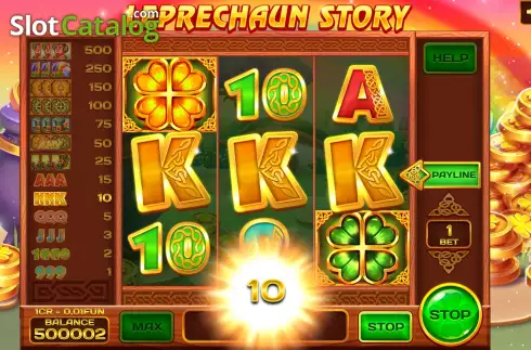 Οθόνη5. Leprechaun Story (Pull Tabs) Κουλοχέρης