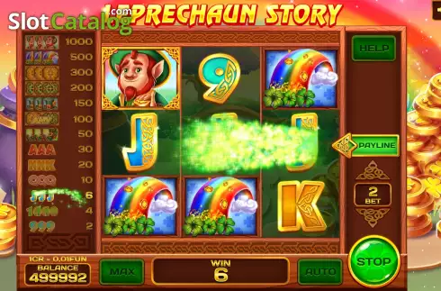 Οθόνη3. Leprechaun Story (3x3) Κουλοχέρης