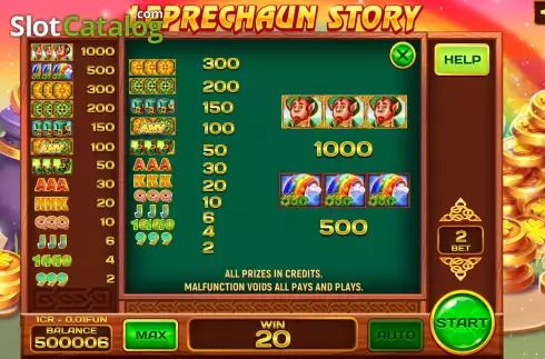 Οθόνη6. Leprechaun Story (3x3) Κουλοχέρης