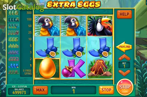 Οθόνη3. Extra Eggs (Pull Tabs) Κουλοχέρης