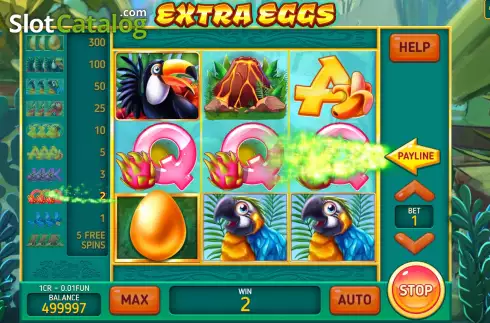 Οθόνη4. Extra Eggs (Pull Tabs) Κουλοχέρης