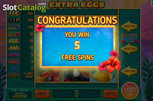 Οθόνη5. Extra Eggs (3x3) Κουλοχέρης