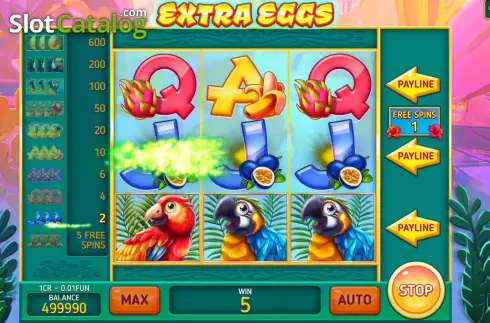 Οθόνη7. Extra Eggs (3x3) Κουλοχέρης