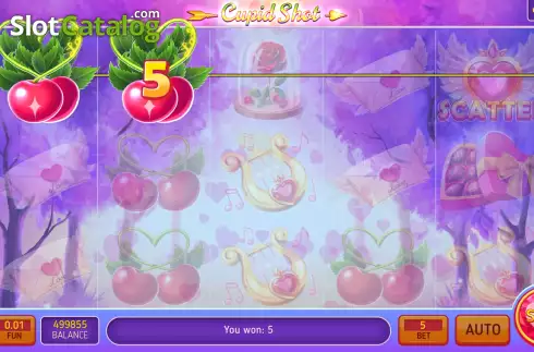 Οθόνη3. Cupid Shot Classic 5 Lines Κουλοχέρης