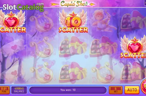 Οθόνη4. Cupid Shot Classic 5 Lines Κουλοχέρης